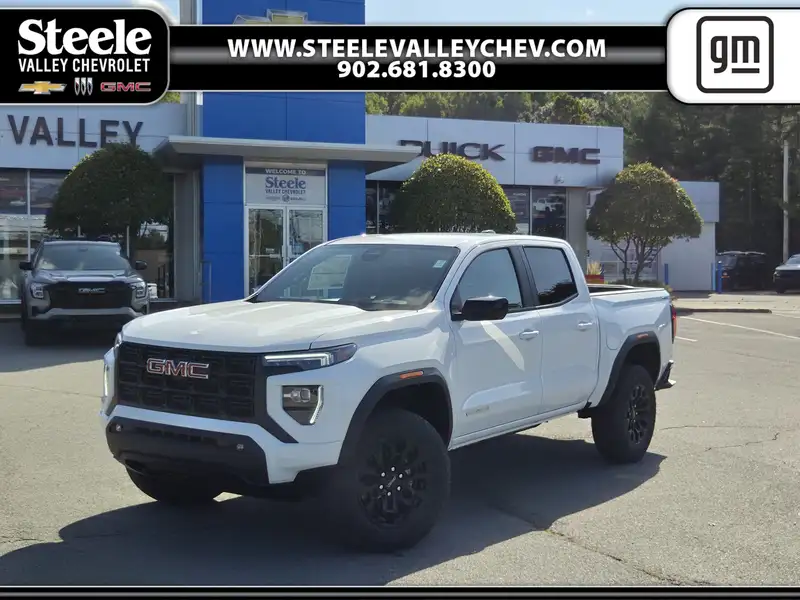 2026 GMC Canyon Elevation, λευκό, 0 km, εισαγωγή Καναδάς — φωτο 1