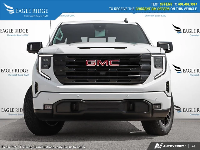2026 GMC Sierra 1500 Elevation, λευκό, 1 km, εισαγωγή Καναδάς — φωτο 2 z 5