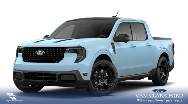 2026 Ford Maverick Lariat, μπλε, 46 km, εισαγωγή Καναδάς — φωτο 1