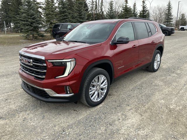 2026 GMC Acadia Elevation, κόκκινο, 5 km, εισαγωγή Καναδάς — φωτο 1