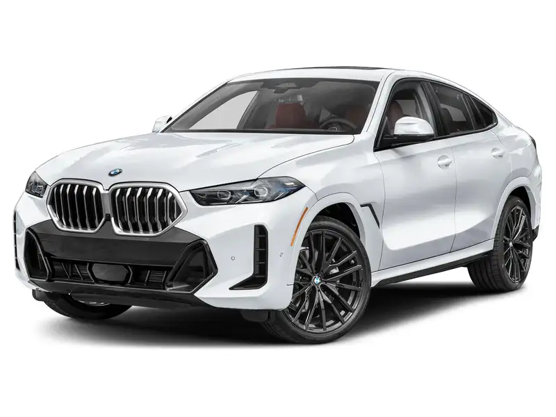 2027 BMW X6 xDrive40i, λευκό, 10 km, εισαγωγή Καναδάς — φωτο 1