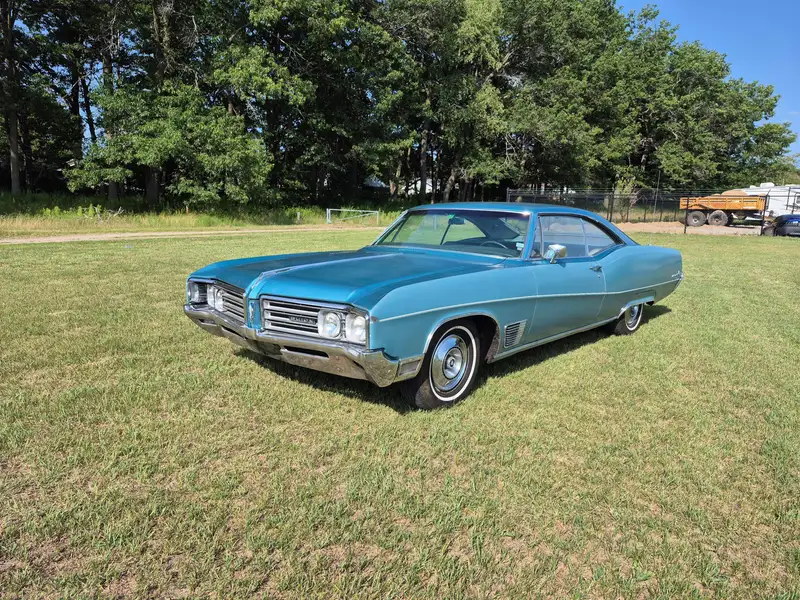 1968 Buick Roadmaster, μπλε, 12.476 km, εισαγωγή Καναδάς — φωτο 1