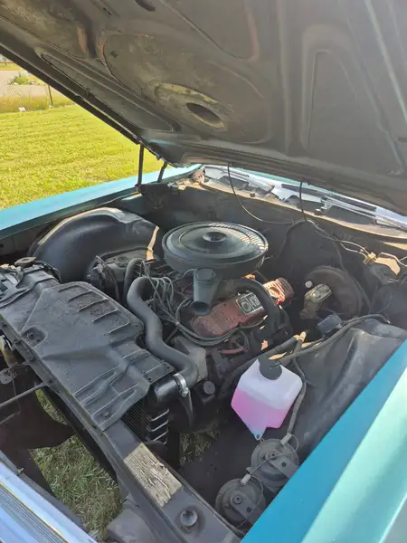 1968 Buick Roadmaster, μπλε, 12.476 km, εισαγωγή Καναδάς — φωτο 10 z 10