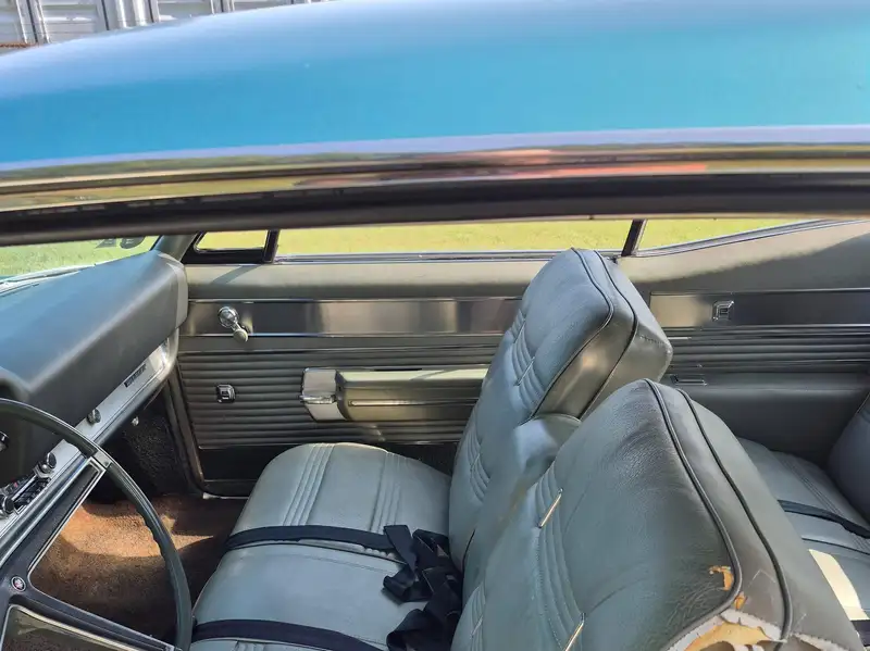 1968 Buick Roadmaster, μπλε, 12.476 km, εισαγωγή Καναδάς — φωτο 8 z 10
