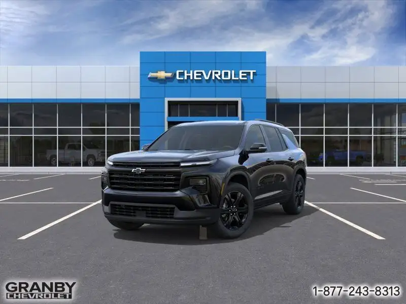 2027 Chevrolet TRAVERSE AWD LT (2LT) TRAVERSE AWD LT (2LT), μαύρο, 0 km, εισαγωγή Καναδάς — φωτο 1