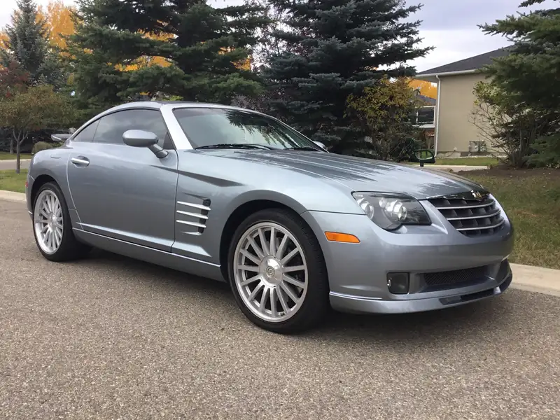 2005 Chrysler Crossfire SRT6, ασημί, 33.000 km, εισαγωγή Καναδάς — φωτο 1