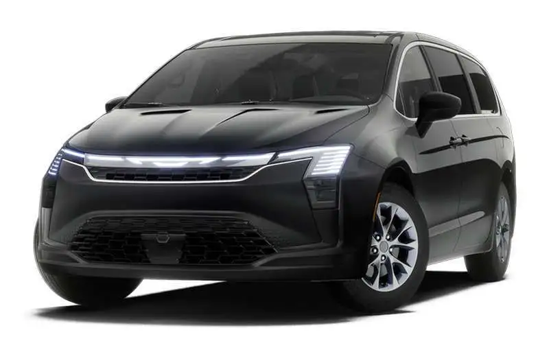 2027 Chrysler Pacifica Select AWD, μαύρο, 0 km, εισαγωγή Καναδάς — φωτο 1