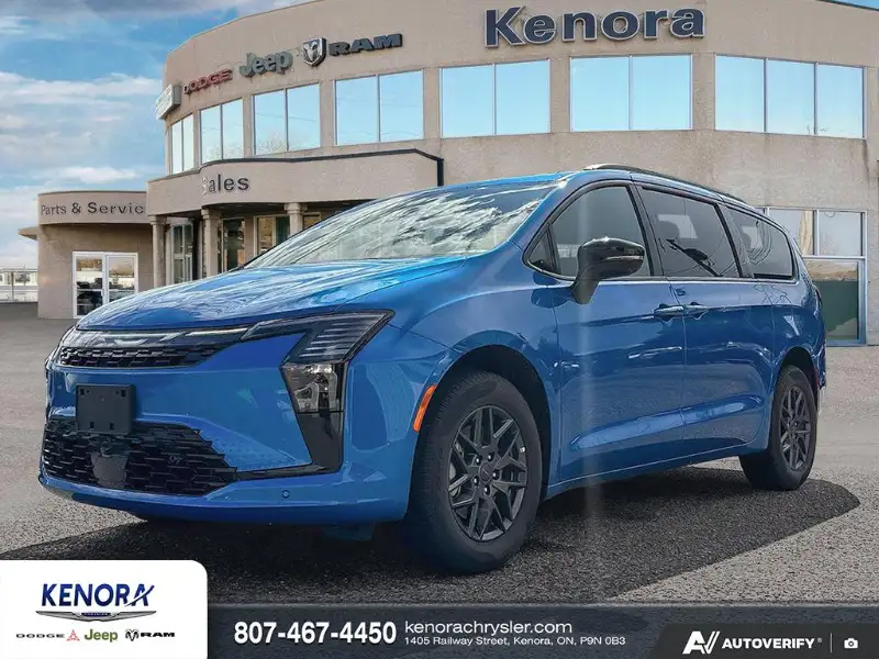 2027 Chrysler Pacifica SELECT, μπλε, 0 km, εισαγωγή Καναδάς — φωτο 1