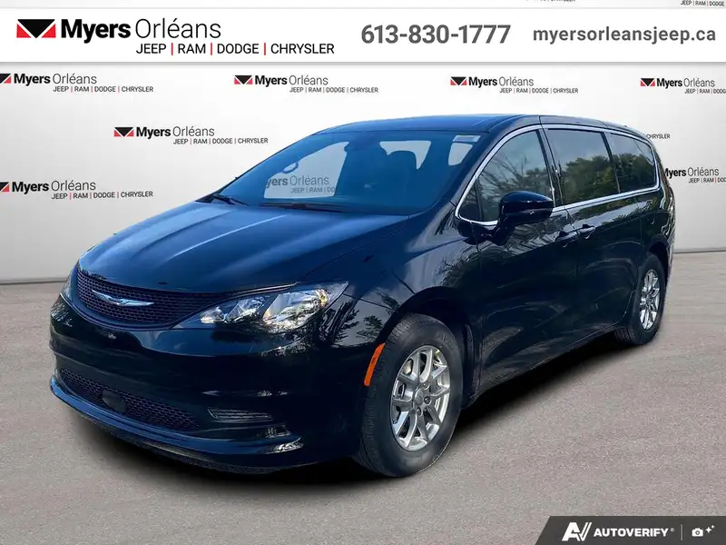 2027 Chrysler Grand Caravan SXT, μαύρο, 0 km, εισαγωγή Καναδάς — φωτο 1