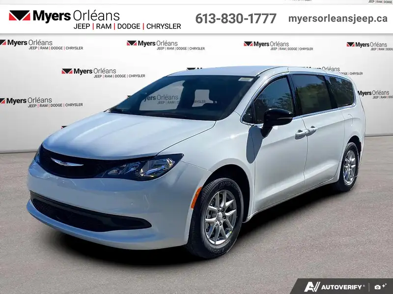 2027 Chrysler Grand Caravan SXT, λευκό, 0 km, εισαγωγή Καναδάς — φωτο 1