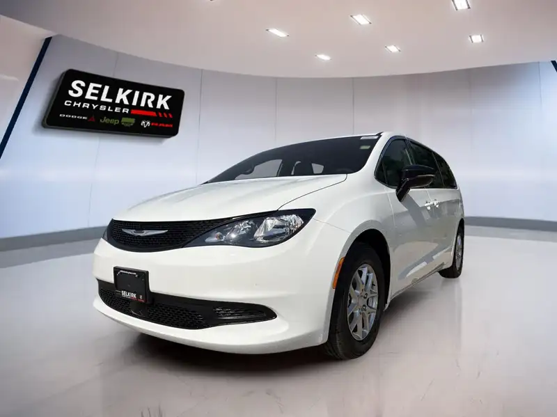 2027 Chrysler Grand Caravan SXT, λευκό, 0 km, εισαγωγή Καναδάς — φωτο 1