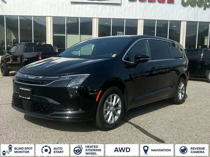 2027 Chrysler Pacifica Select AWD, μαύρο, 0 km, εισαγωγή Καναδάς — φωτο 2 z 12