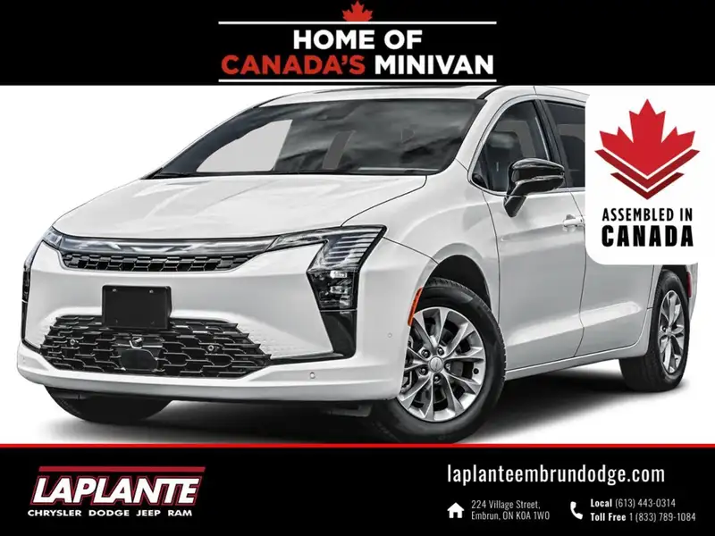 2027 Chrysler Pacifica Select, λευκό, 0 km, εισαγωγή Καναδάς — φωτο 1