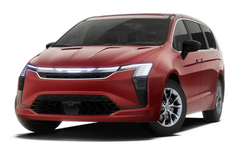 2027 Chrysler Pacifica Select AWD, κόκκινο, 0 km, εισαγωγή Καναδάς — φωτο 1