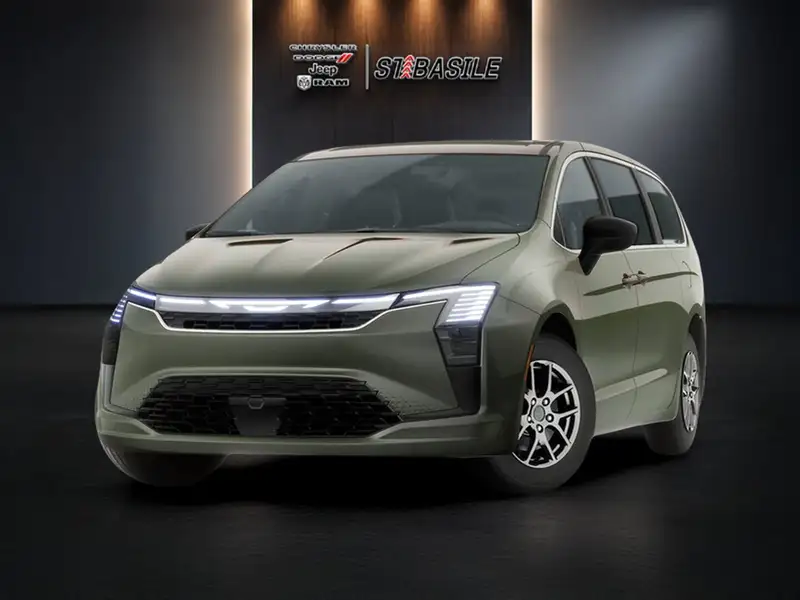 2027 Chrysler Pacifica Select, πράσινο, 0 km, εισαγωγή Καναδάς — φωτο 1