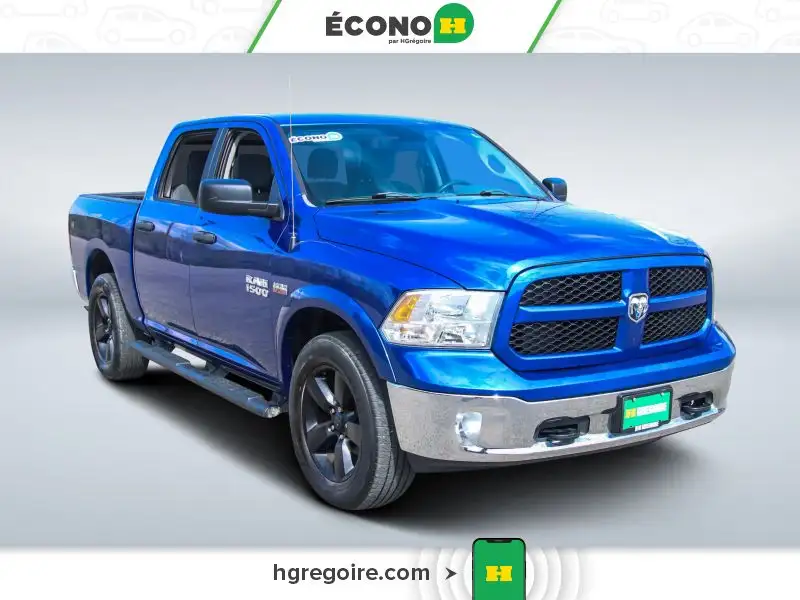 2018 Dodge RAM Outdoorsman 4X4 BLUETOOTH CAMÉRA MAGS, μπλε, 136.792 km, εισαγωγή Καναδάς — φωτο 1