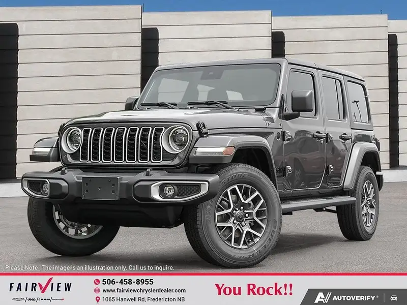 2027 Jeep Wrangler SAHARA, Granite Crystal Metallic, 0 km, εισαγωγή Καναδάς — φωτο 1