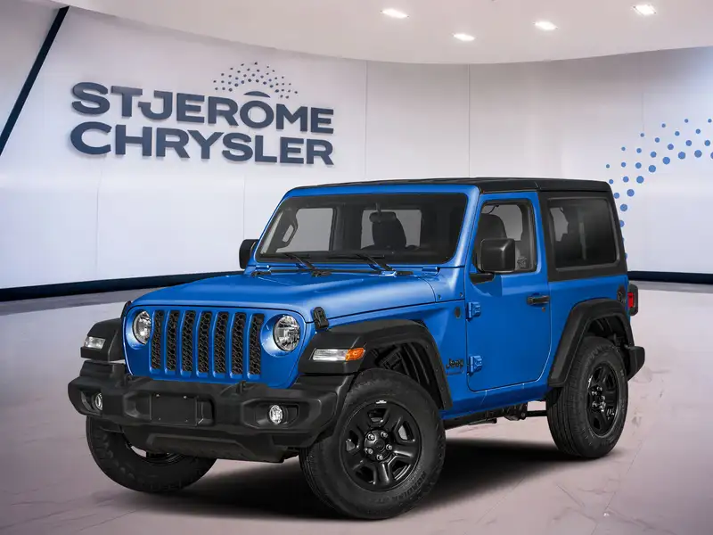2027 Jeep Wrangler SPORT, μπλε, 0 km, εισαγωγή Καναδάς — φωτο 1