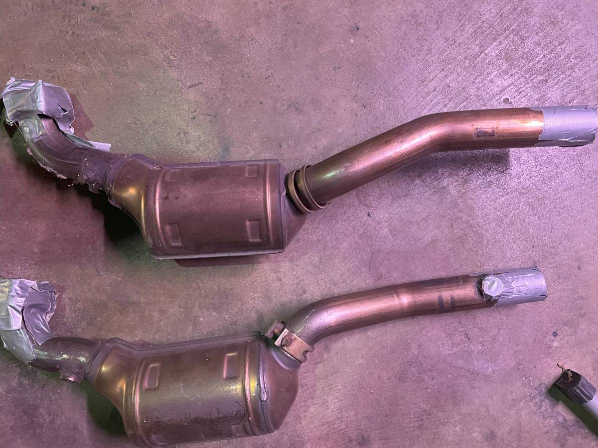 Porsche OE Genuine 996.2 911 GT3 Exhaust Midpipe Link Pipe Crossover, εισαγωγή ΗΠΑ — φωτο 1