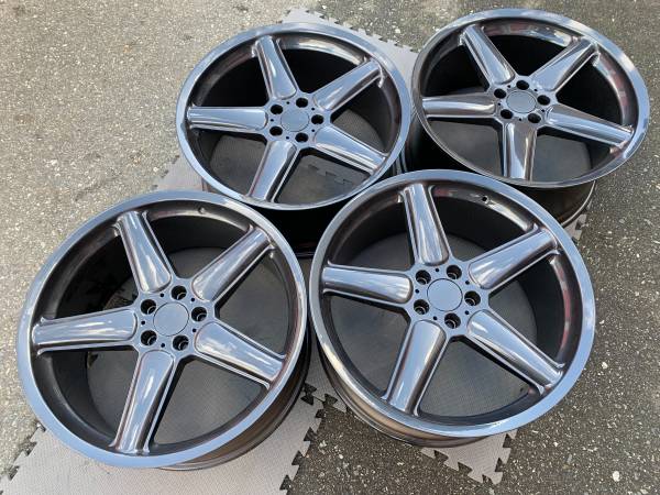 sada Ultra Rare Genuine BMW 22X10.5" AC SCHNITZER rims as nový, εισαγωγή Καναδάς — φωτο 1