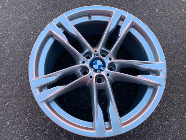 1 X single Genuine OE BMW F12 zadní 20X9" style 373 rim, εισαγωγή Καναδάς — φωτο 1
