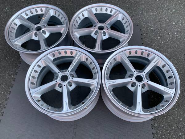 RARE - sada Genuine 20" BMW AC SCHNITZER TYPE 4 rims exc cond, εισαγωγή Καναδάς — φωτο 1