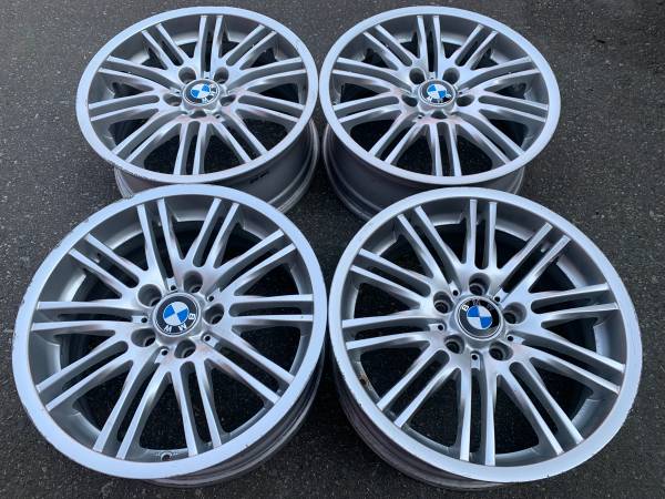 sada Genuine Factory OE 18X7.5 style 164 Z4/E46 M3 rims good, εισαγωγή Καναδάς — φωτο 1