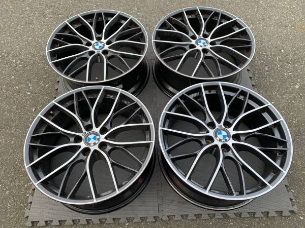 sada 20X8/8.5 BMW Forged Style 405M rims in good použitý cond, εισαγωγή Καναδάς — φωτο 1