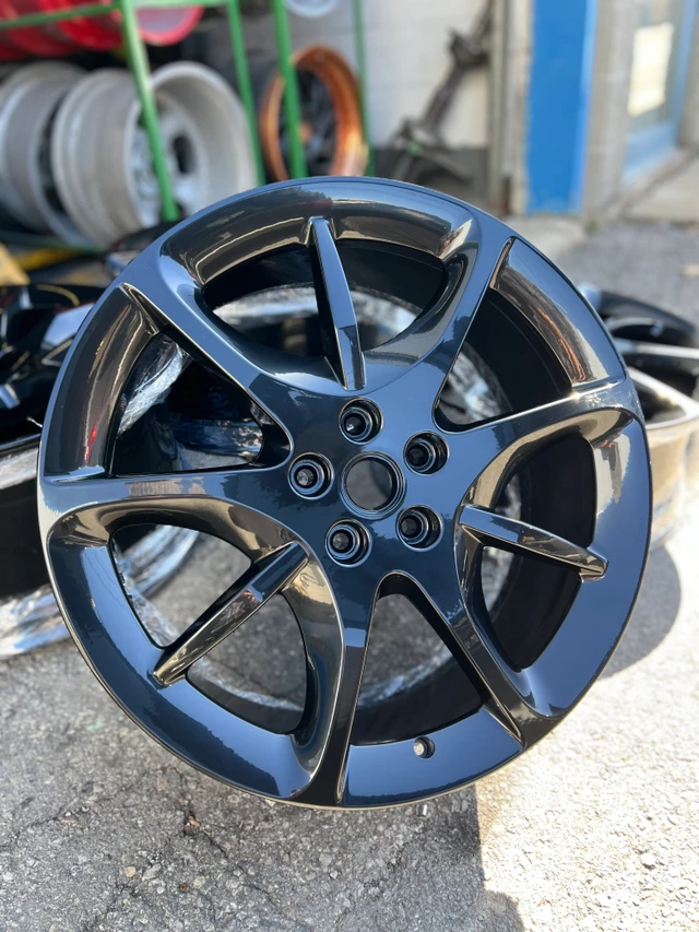 20" Maserati GranTurismo OE Wheels - Gloss Black - MINT, μαύρο, εισαγωγή Καναδάς — φωτο 1