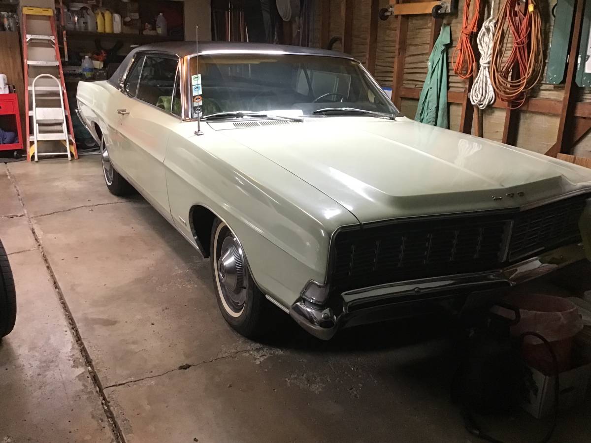 FORD 1968 LTD 2door hardtop / Hidden světlomet / 43,000 mi orig., εισαγωγή ΗΠΑ — φωτο 1