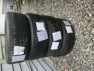 4 Winter tires mounted on steel wheels, εισαγωγή Καναδάς — φωτο 1