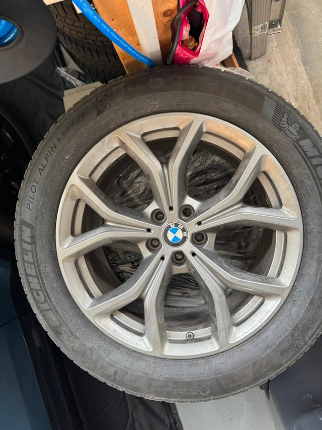 Four nový 19 Inch Michelin Pilot Alpin Run Flat Winter Tires, εισαγωγή Καναδάς — φωτο 1