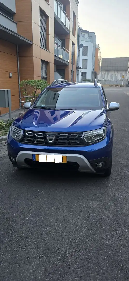 2022 Dacia Duster, μπλε, 52.000 km, Λουξεμβούργο — φωτο 1
