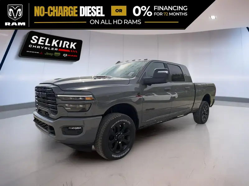 2027 RAM 2500 Laramie, γκρι, 0 km, εισαγωγή Καναδάς — φωτο 1