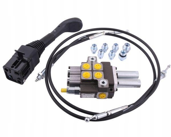 Hydraulický rozvaděč 2-sek. + Joystick + Linki Warynski, Σε απόθεμα στην ΕΕ — φωτο 1