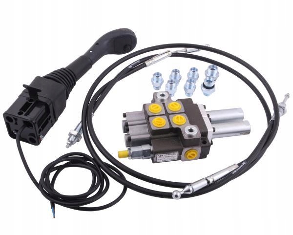 Hydraulický rozvaděč 2-sek. + Joystick (sada) WARYNSKI, Σε απόθεμα στην ΕΕ — φωτο 1