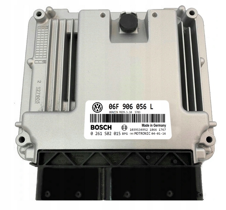 Jednostka sterujaca motoru MED9.5.10 VOLKSWAGEN-VW 06F906056L BOSCH 0261S02015, Σε απόθεμα στην ΕΕ — φωτο 1