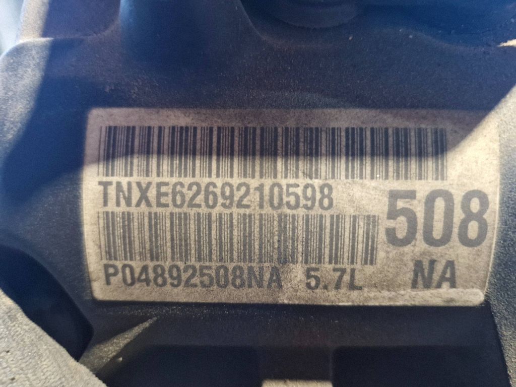 T0h543457 Dodge Charger Engine, Σε απόθεμα στην ΕΕ — φωτο 1
