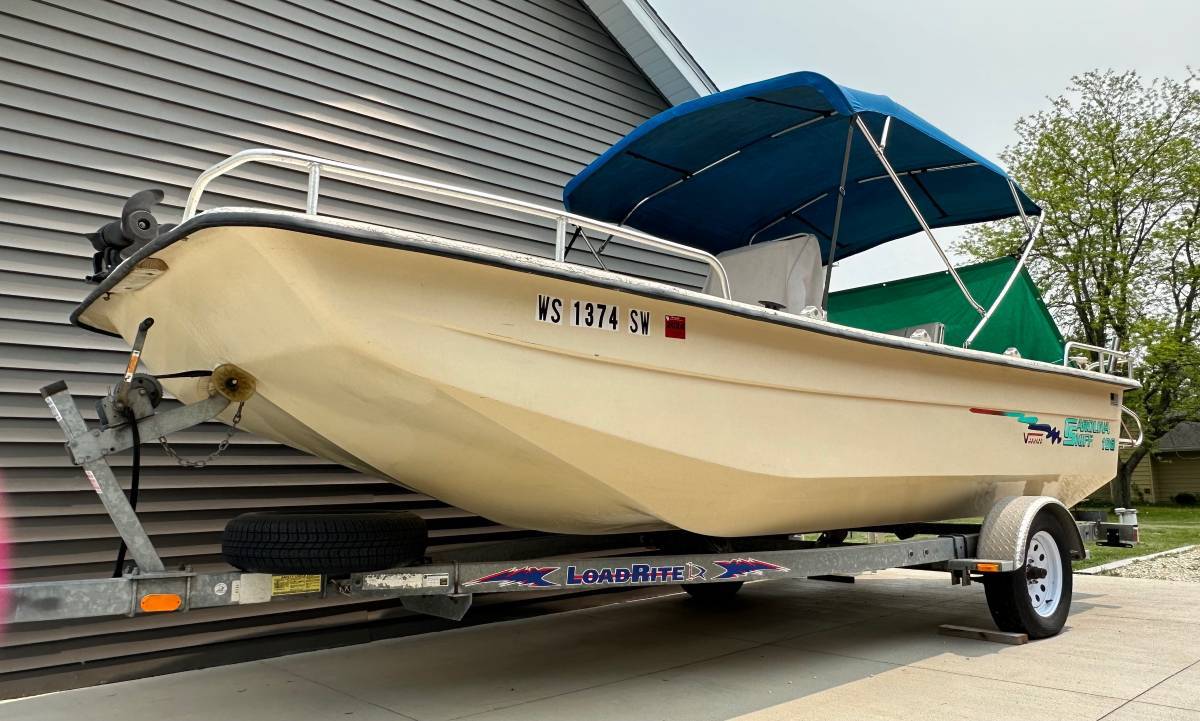 2000 Carolina Skiff 20FT, εισαγωγή ΗΠΑ — φωτο 1
