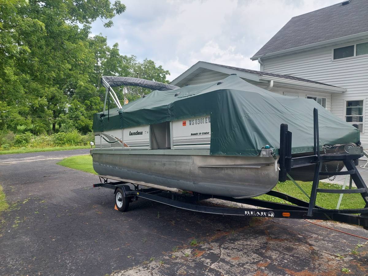 Landau Bandit 18ft. Pontoon 2001, εισαγωγή ΗΠΑ — φωτο 1