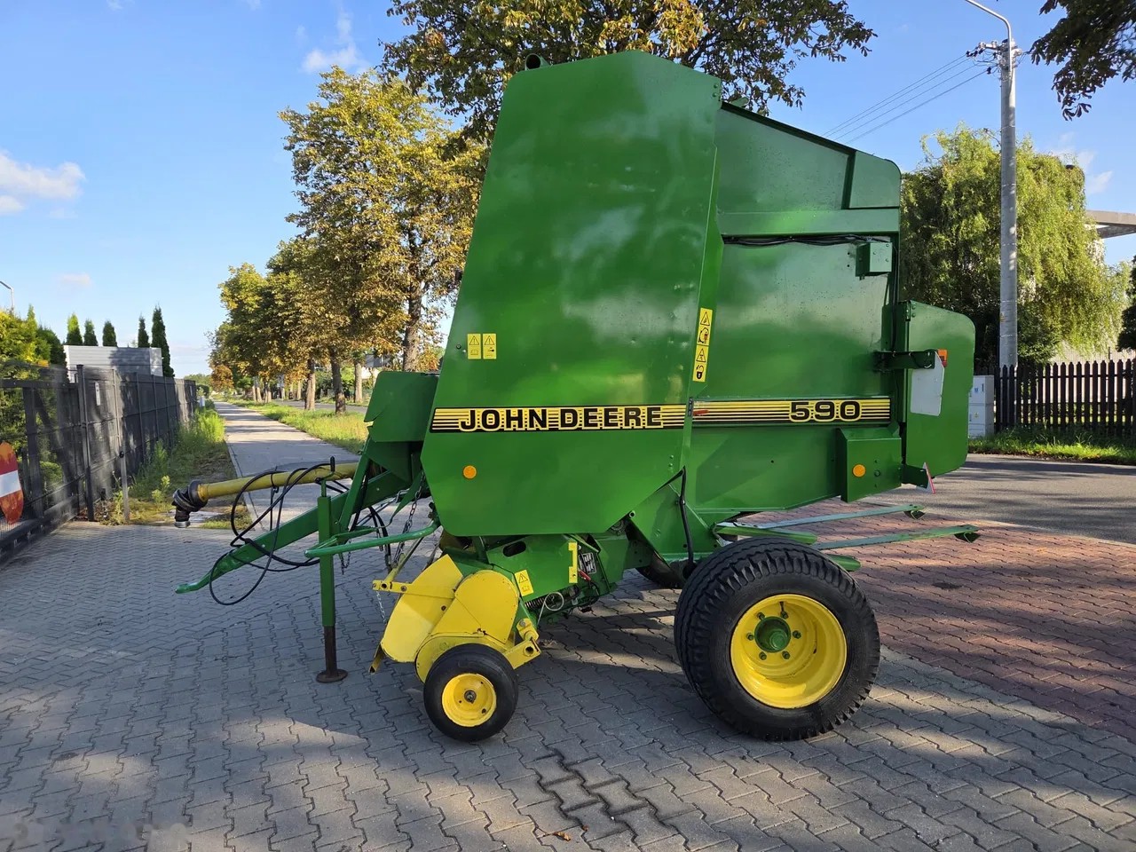 2000 John Deere 590, εισαγωγή Σε απόθεμα στην ΕΕ — φωτο 2 z 21