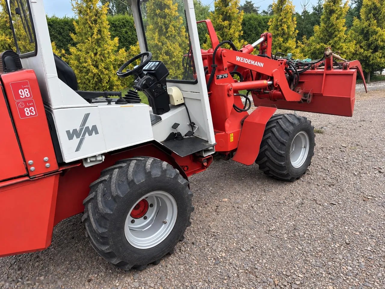 2002 Weidemann 1090DP, 4.230 mth, εισαγωγή Σε απόθεμα στην ΕΕ — φωτο 1