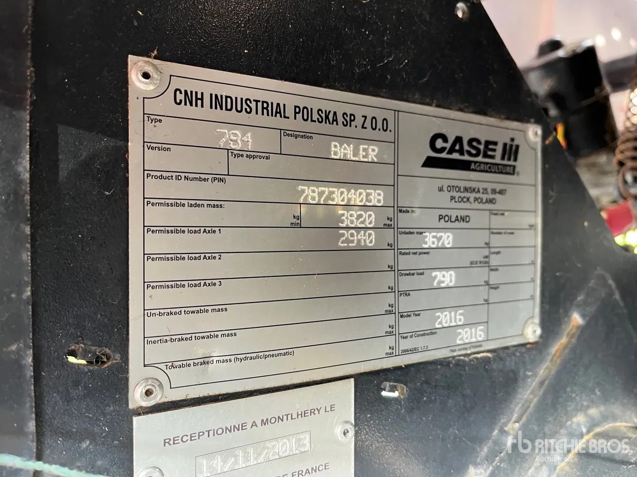 2016 Case Ih RB465, εισαγωγή Σε απόθεμα στην ΕΕ — φωτο 10 z 10