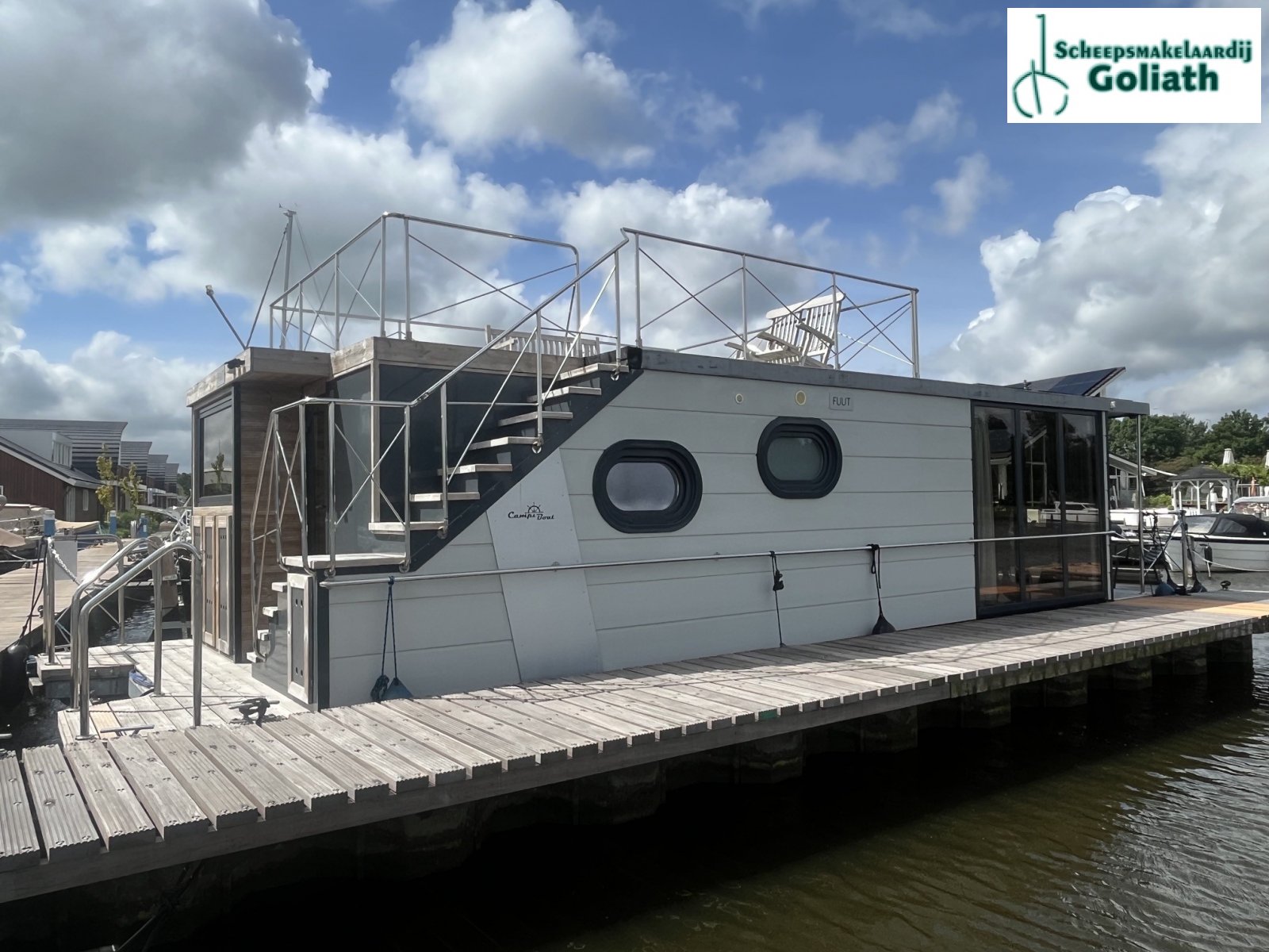 Campi 400 Houseboat 400, Uitgeest Ligplaats, εισαγωγή Σε απόθεμα στην ΕΕ — φωτο 1