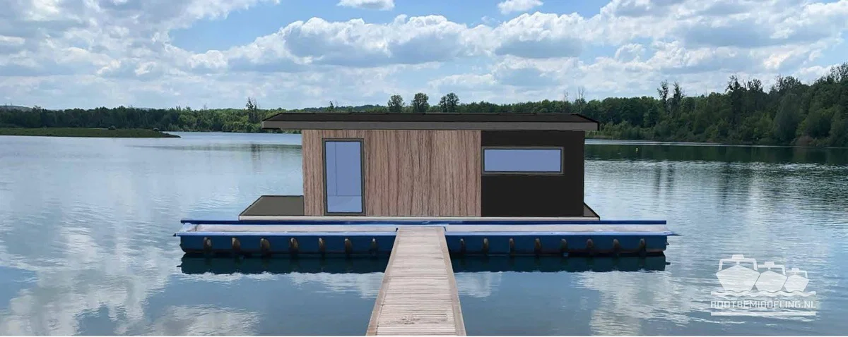 SL Tiny Houseboat Inclusief Ligplaats, εισαγωγή Σε απόθεμα στην ΕΕ — φωτο 1