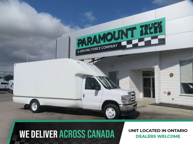 2024 Ford E-450 16FT AEROCELL HIGH BOX CUBE, λευκό, 55.020 km, εισαγωγή Καναδάς — φωτο 1