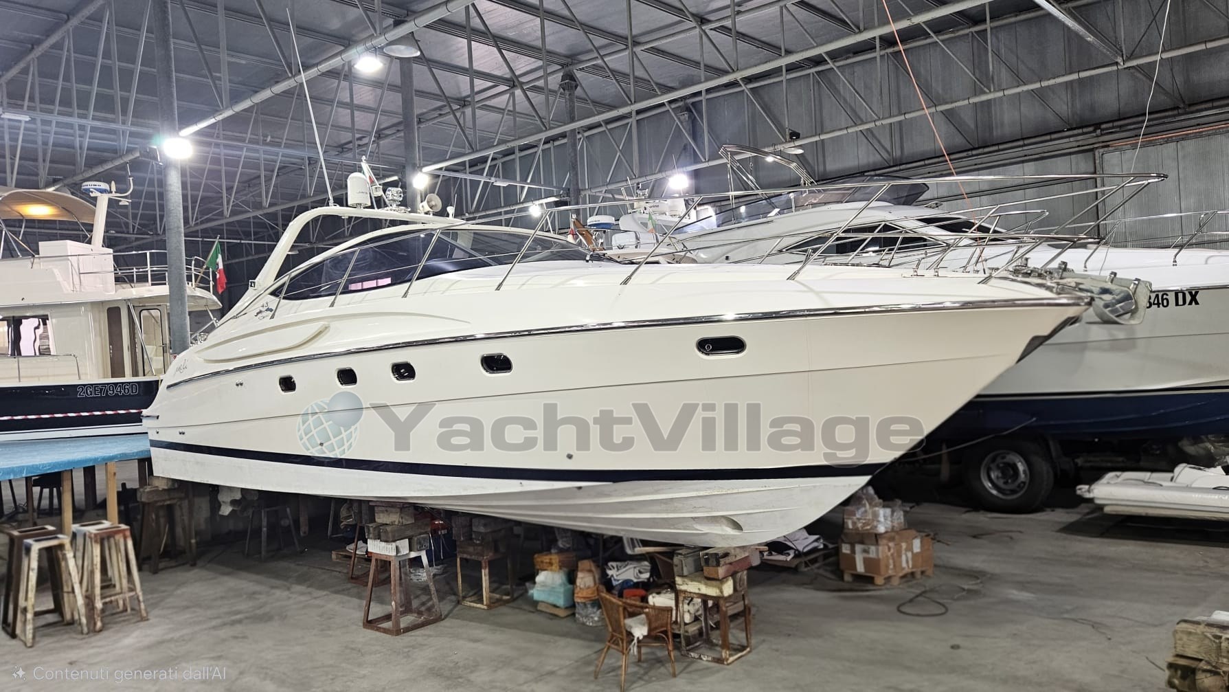 Cantieri Di Sarnico 43 Ips 450 (2008) In vendita, εισαγωγή Σε απόθεμα στην ΕΕ — φωτο 3 z 20