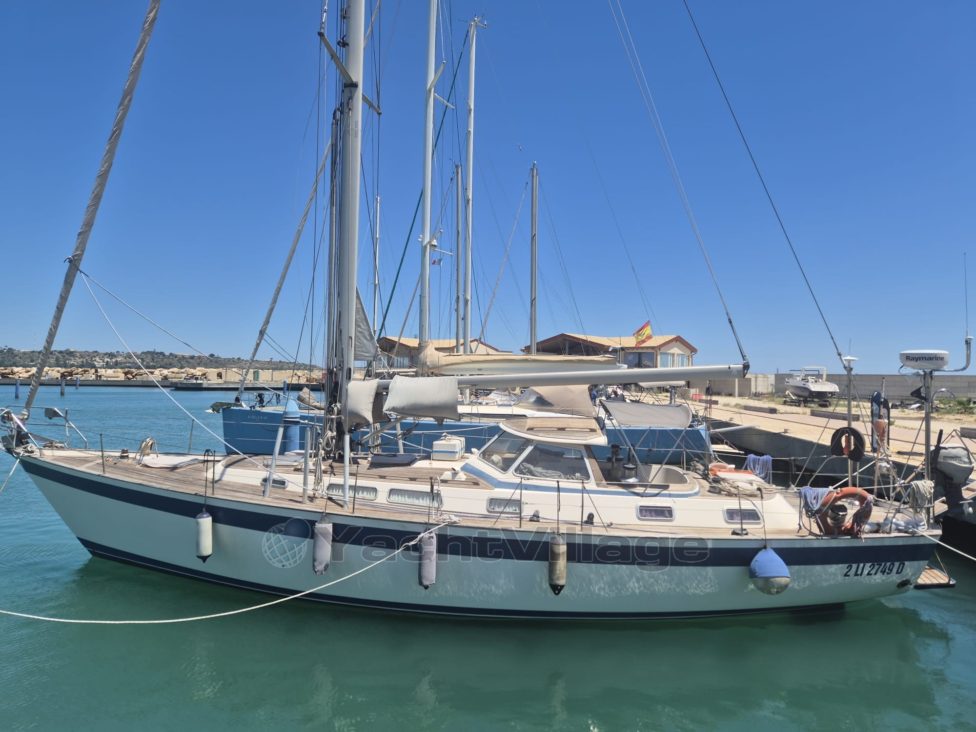 Hallberg Rassy Hr 45 (1993) In vendita, εισαγωγή Σε απόθεμα στην ΕΕ — φωτο 1