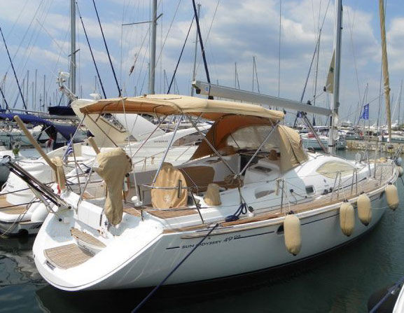 Sun Odyssey 49 Owners Version, εισαγωγή Σε απόθεμα στην ΕΕ — φωτο 1