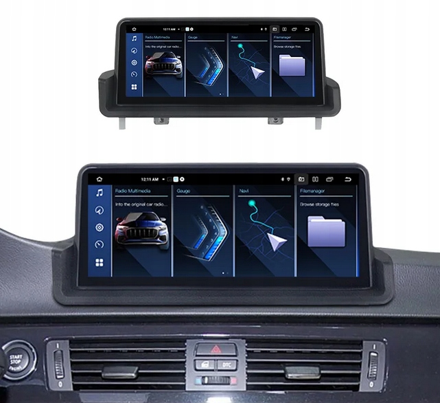Nawigacja BMW E90 E91 E92 2005-2012 Radio Android 13 8gb Ram + Idrive, Σε απόθεμα στην ΕΕ — φωτο 1